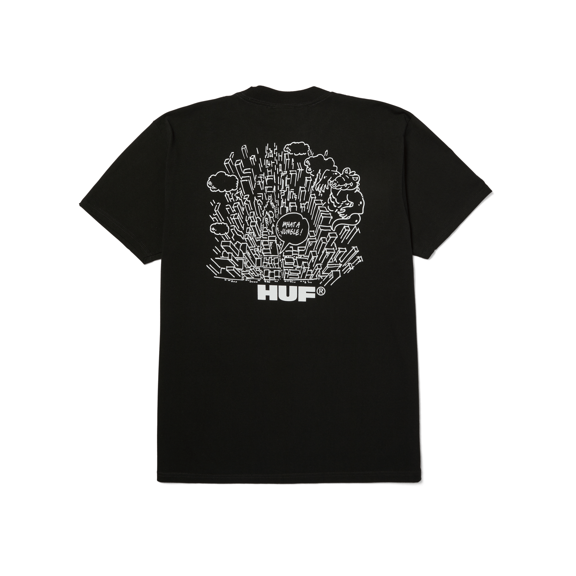 Huf What A Jungle T-Shirt Black