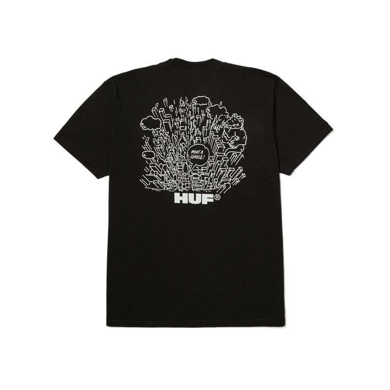 Huf What A Jungle T-Shirt Black