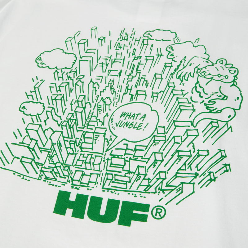 Huf What A Jungle T-Shirt Black