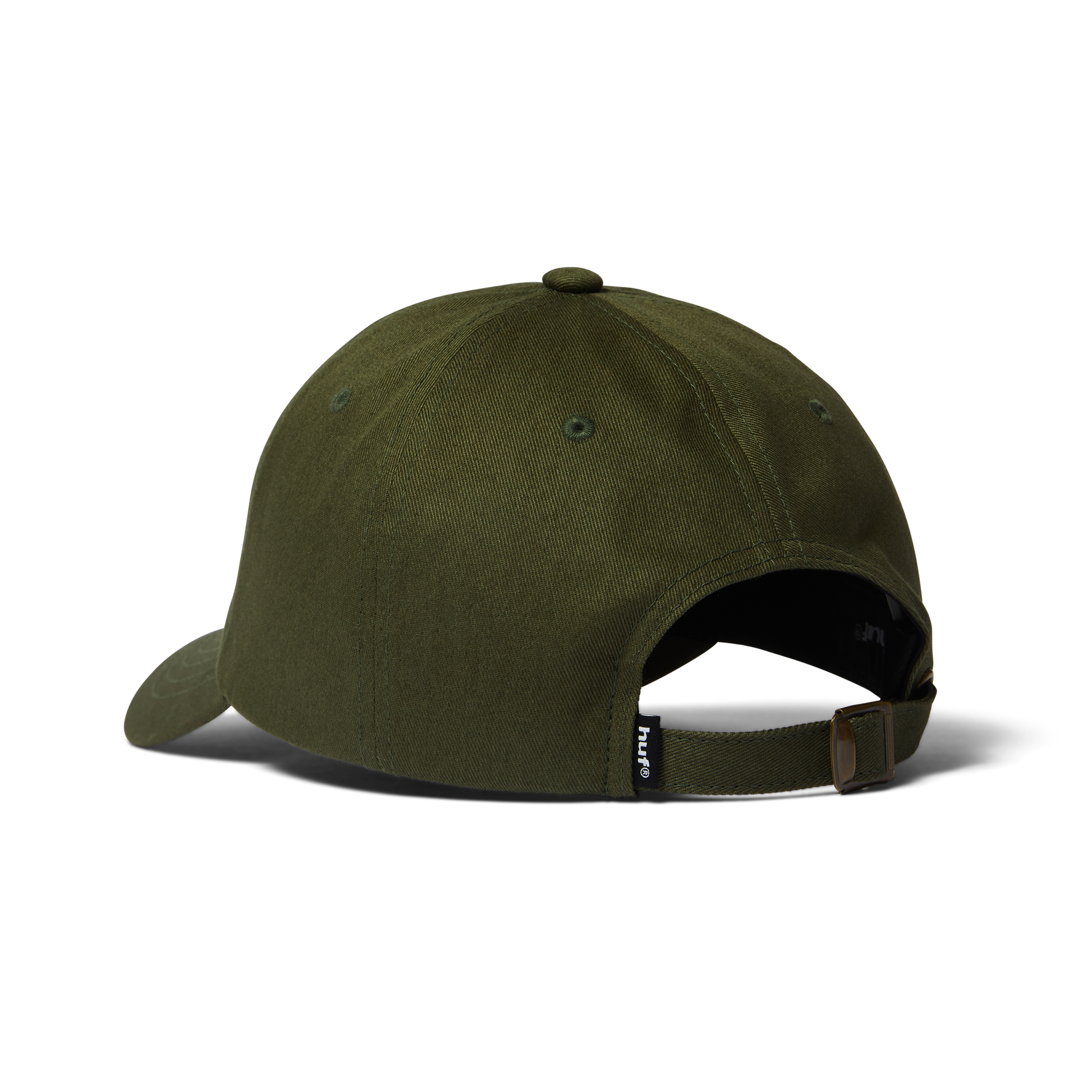 Huf Wide Angle 6-Panel Curved-Visor Hat Olive