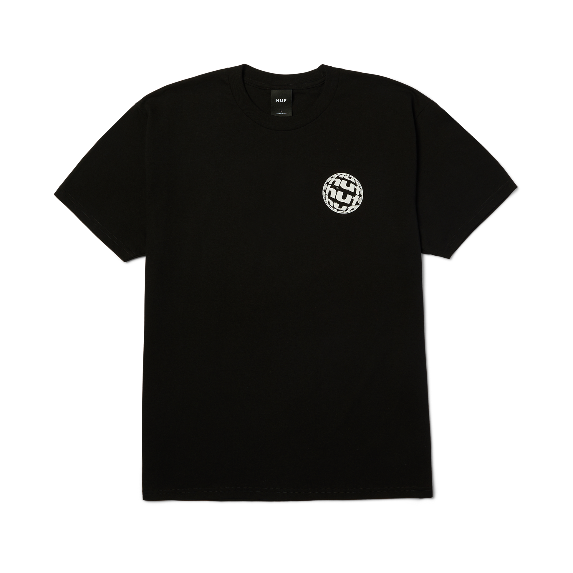 Huf Wide Angle T-Shirt Black