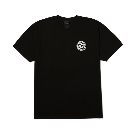 Huf Wide Angle T-Shirt Black