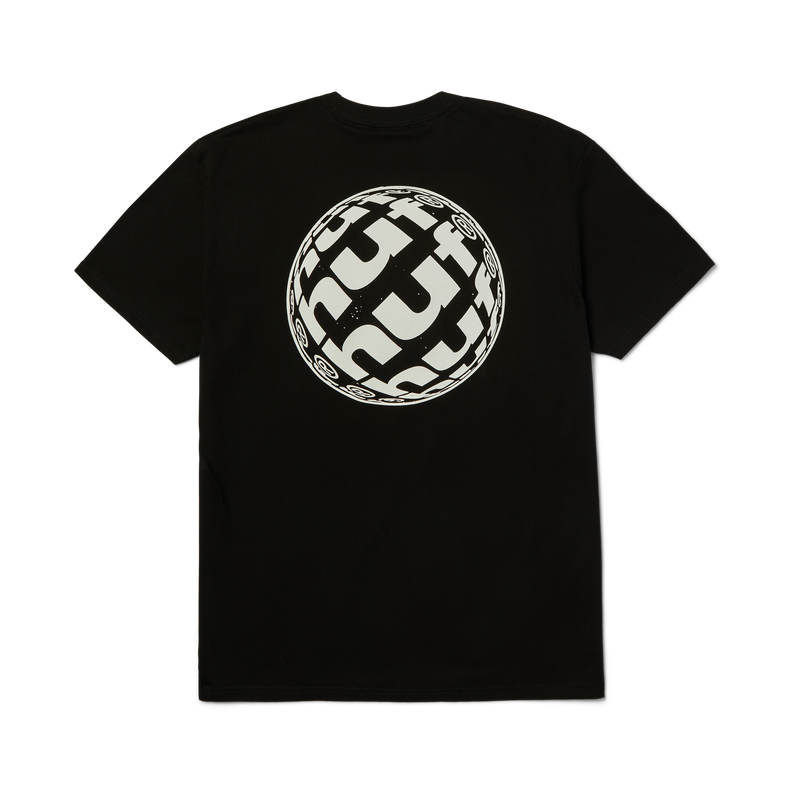Huf Wide Angle T-Shirt Black