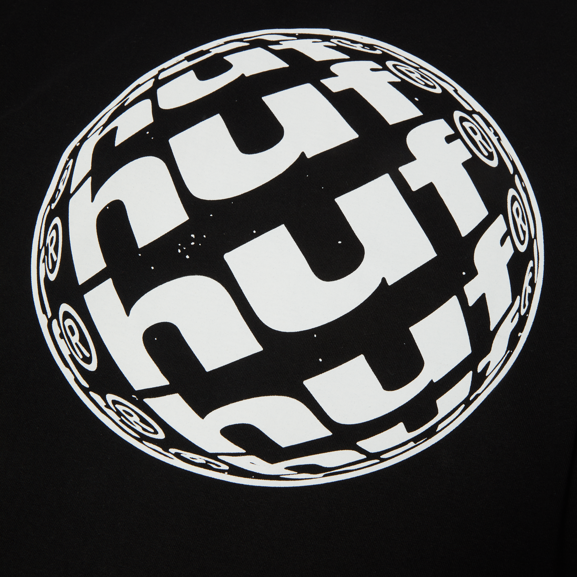 Huf Wide Angle T-Shirt Black