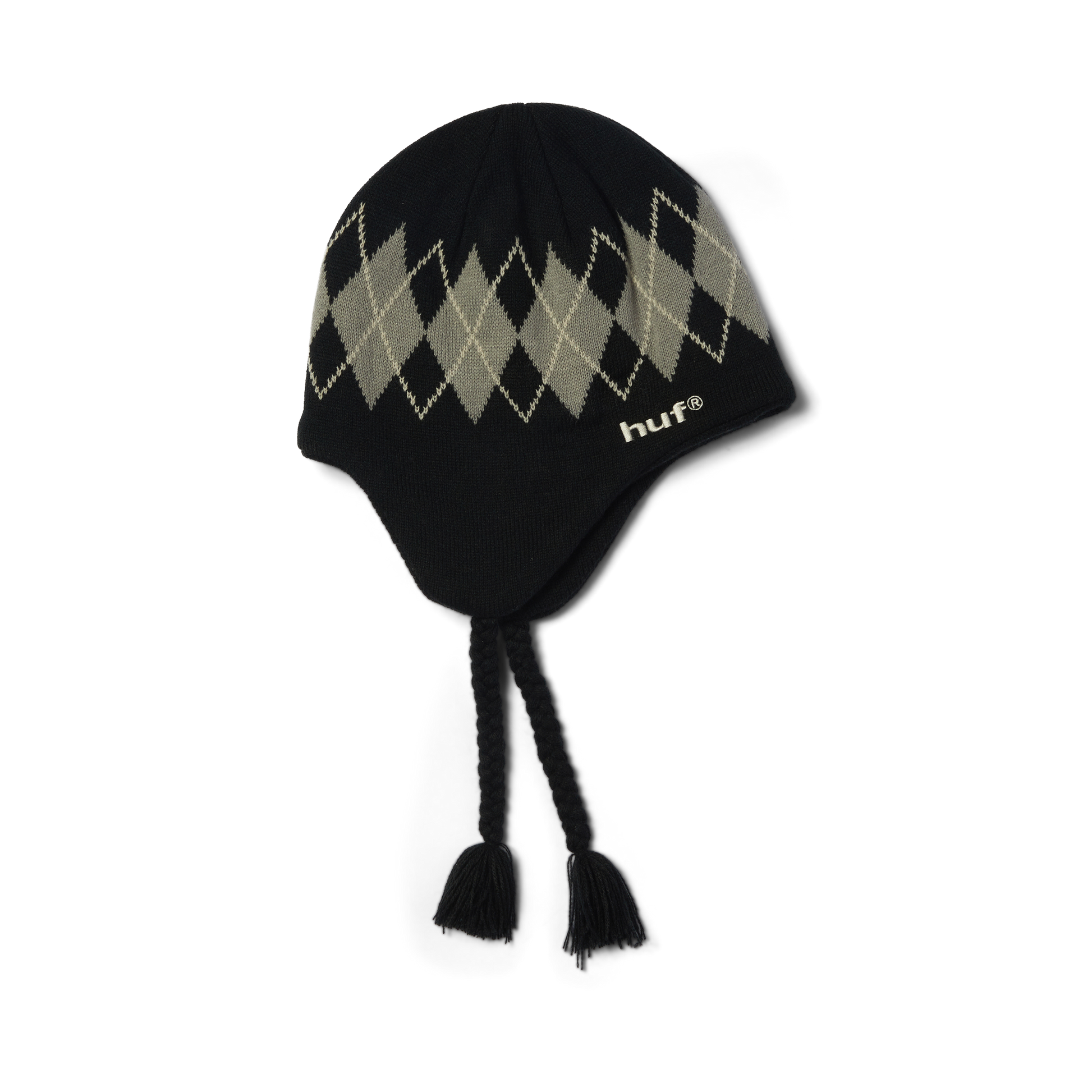 Huf Wilson Braided Beanie Black