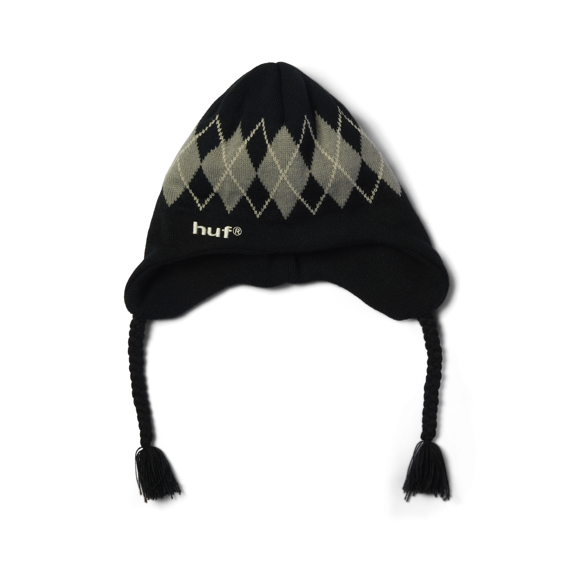 Huf Wilson Braided Beanie Brown