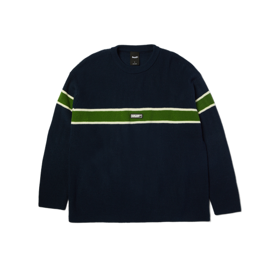 HUF Winnfield Crewneck Sweater Navy