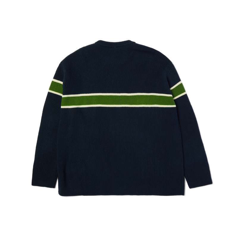 HUF Winnfield Crewneck Sweater Navy
