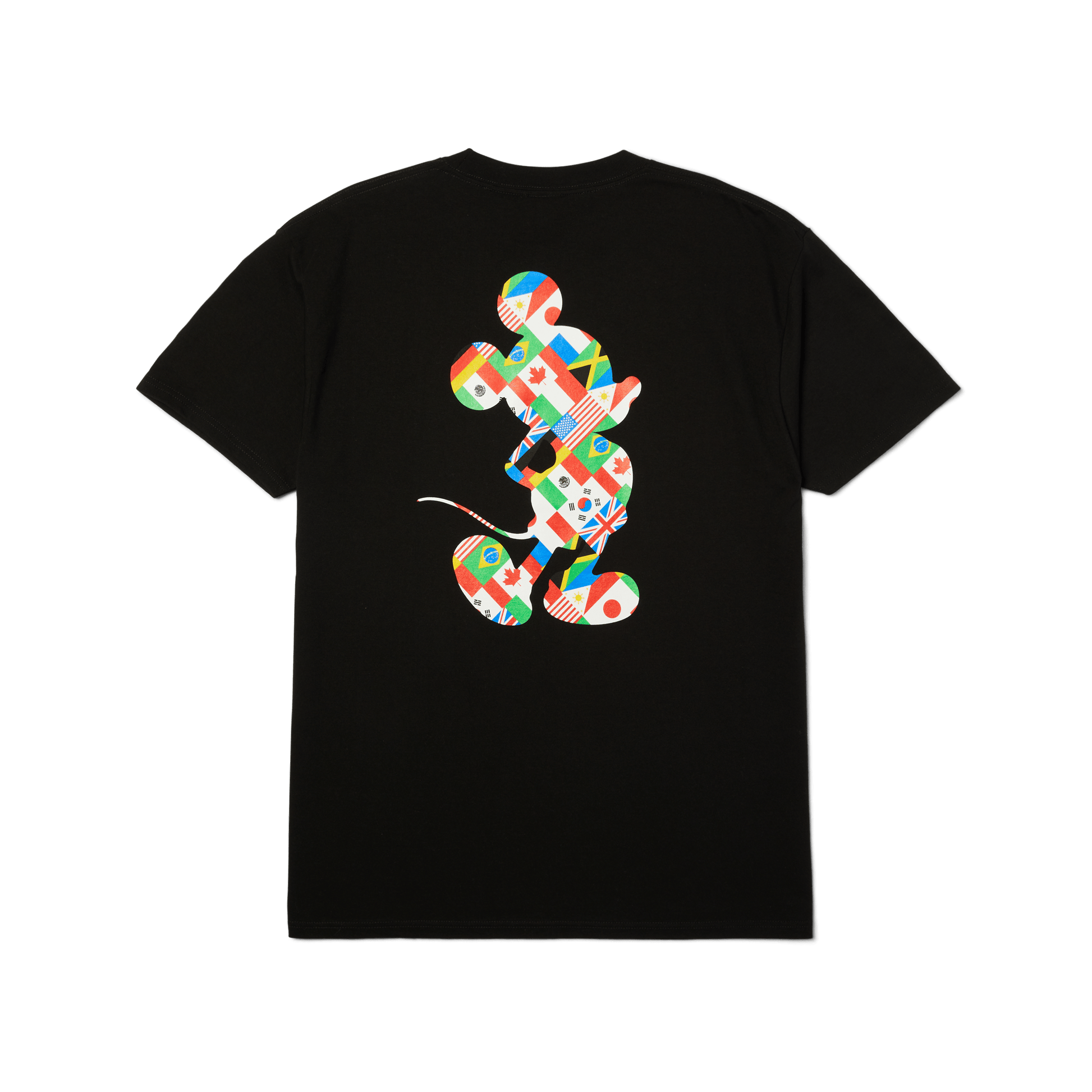 HUF Disney | HUF Mickey World Tour Silhouette T-Shirt Black