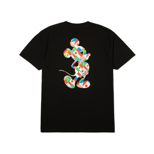HUF Disney | HUF Mickey World Tour Silhouette T-Shirt Black