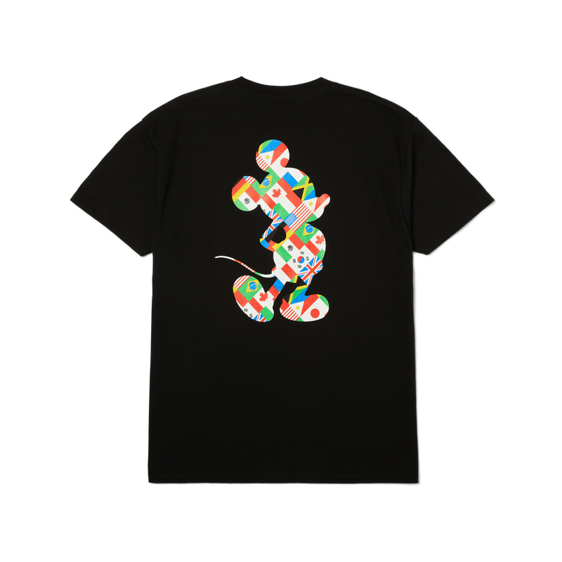 HUF Disney | HUF Mickey World Tour Silhouette T-Shirt Black
