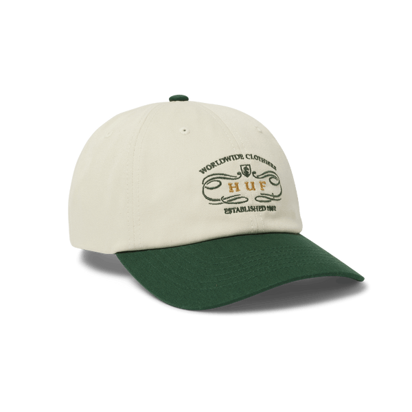 Huf Worldwide Clothiers 6 Panel CV Hat Forest Green