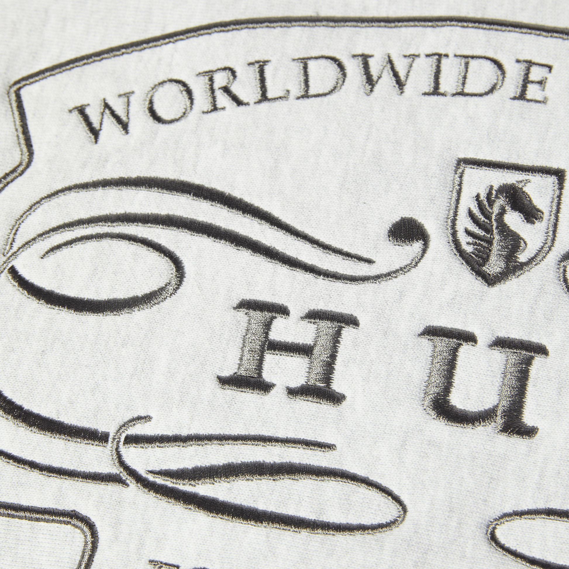 Huf Worldwide Clothiers Crewneck Sweatshirt Heather Grey