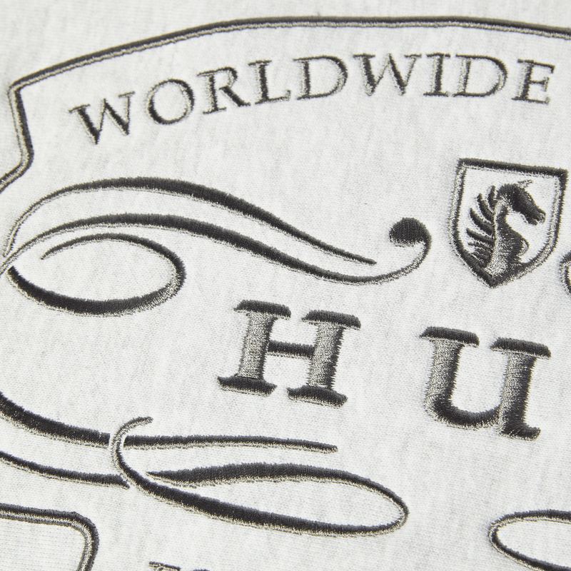 Huf Worldwide Clothiers Crewneck Sweatshirt Heather Grey