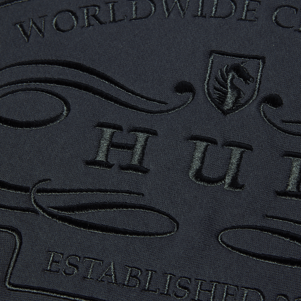 Huf Worldwide Clothiers Crewneck Sweatshirt Navy