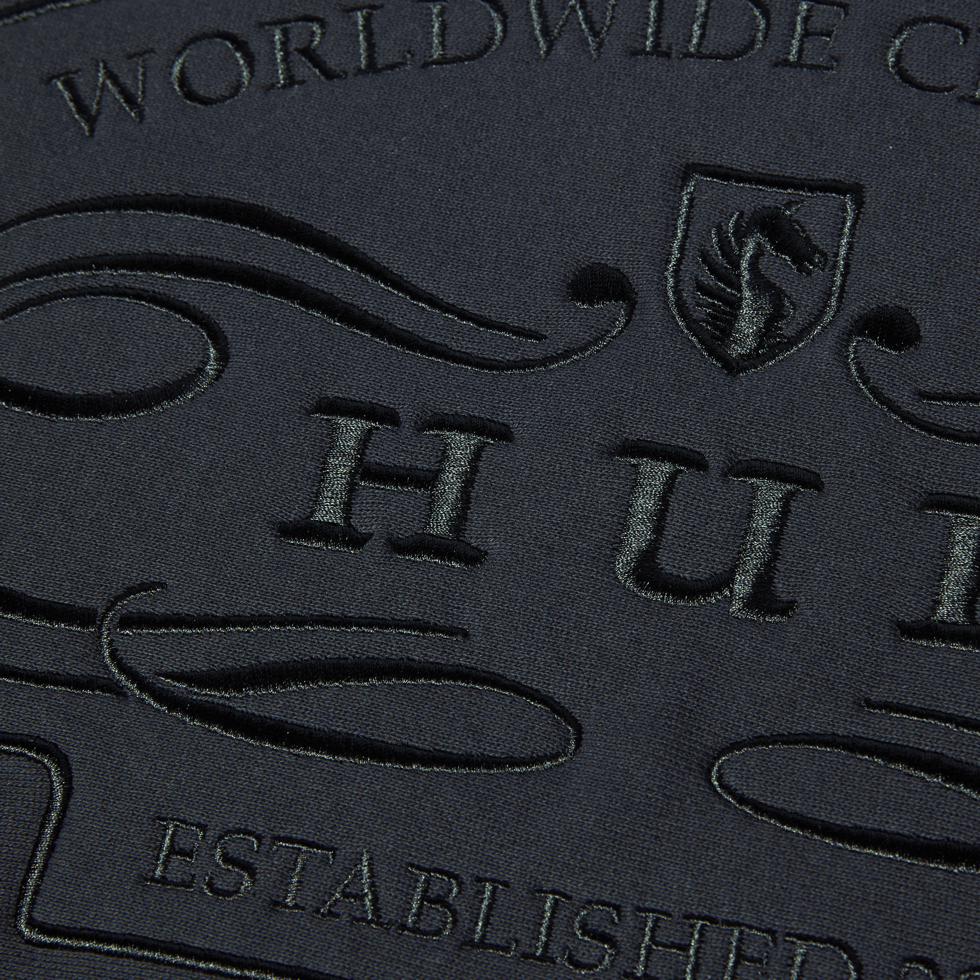 Huf Worldwide Clothiers Crewneck Sweatshirt Navy