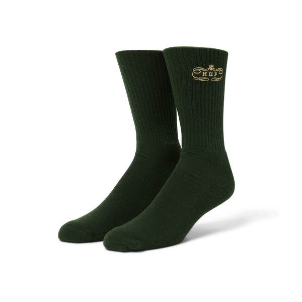 Huf Worldwide Clothiers Sock Forest Green