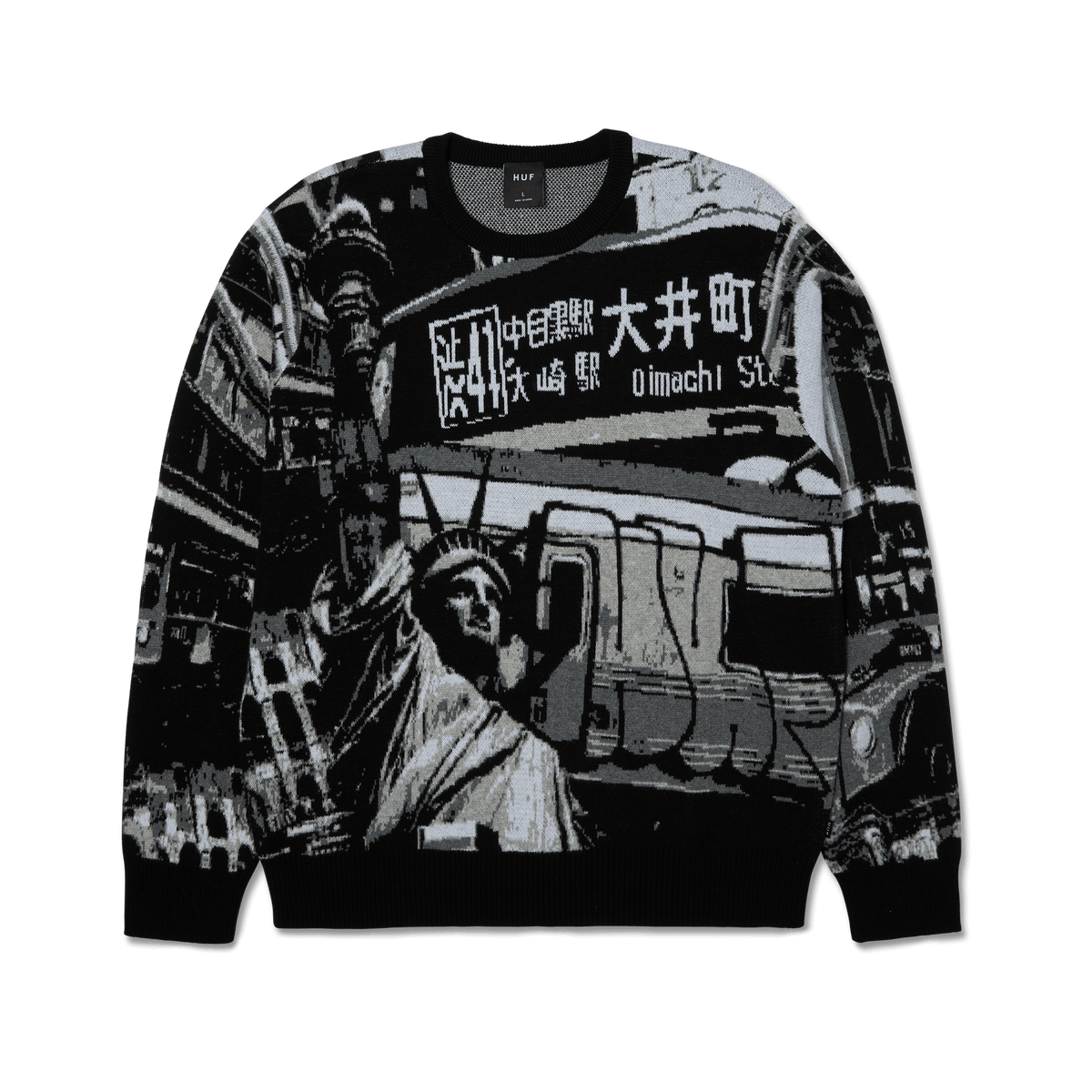 HUF Worldwide Commuter Sweater