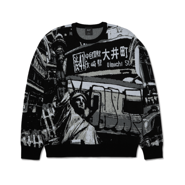 HUF Worldwide Commuter Sweater