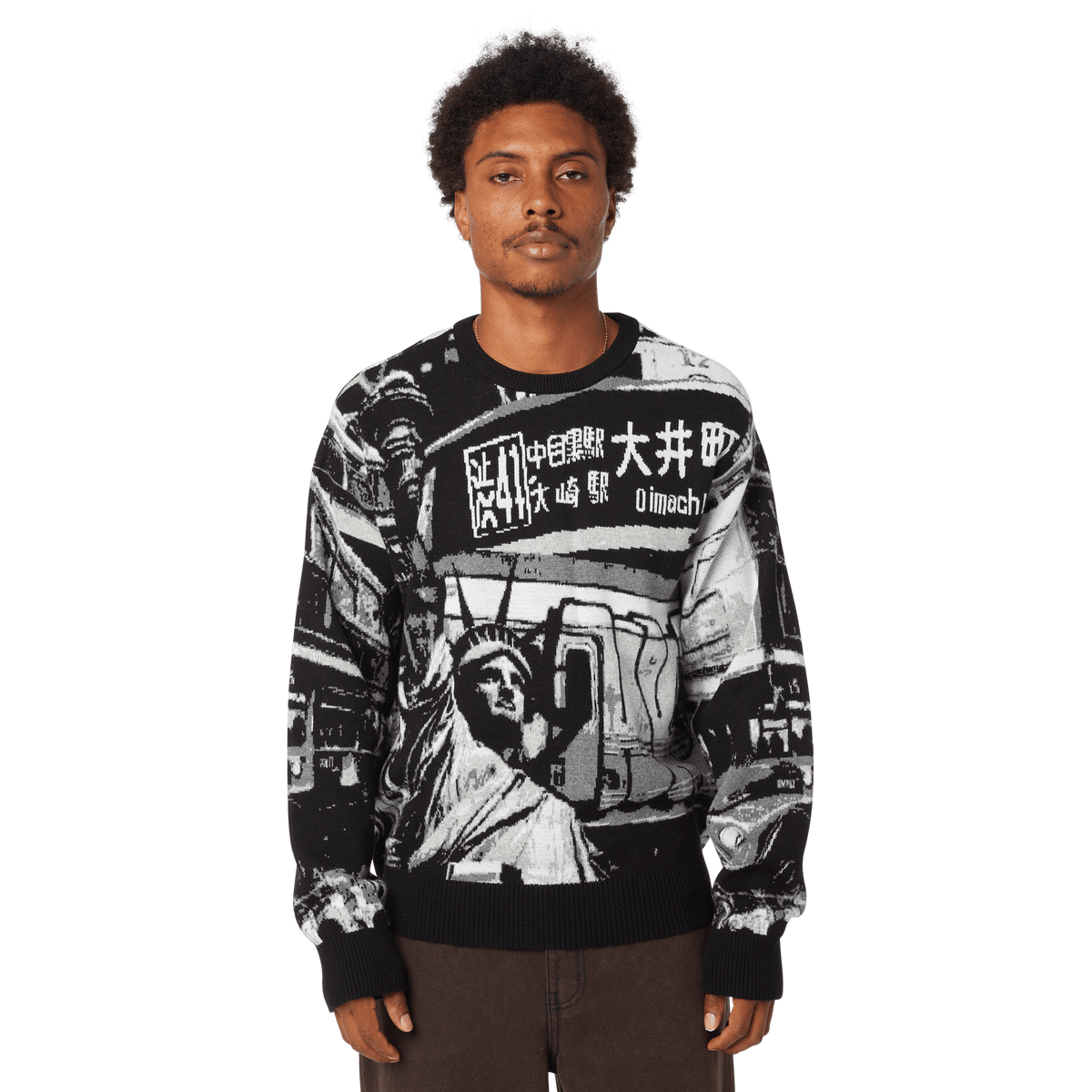 HUF Worldwide Commuter Sweater