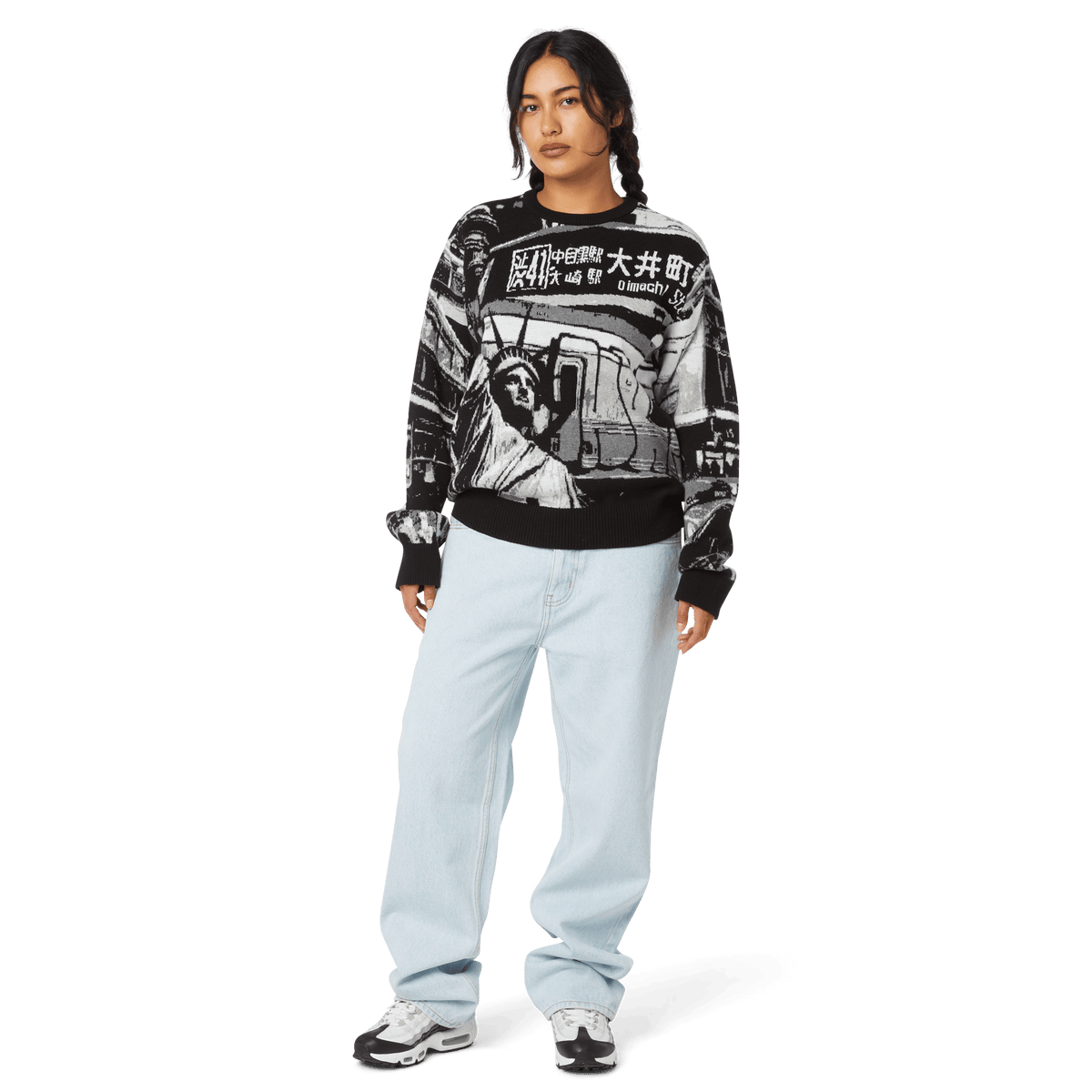 HUF Worldwide Commuter Sweater