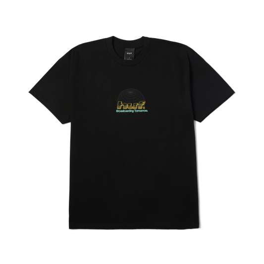 Huf Worldwide Network T-Shirt Black
