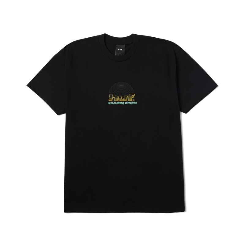 Huf Worldwide Network T-Shirt Black
