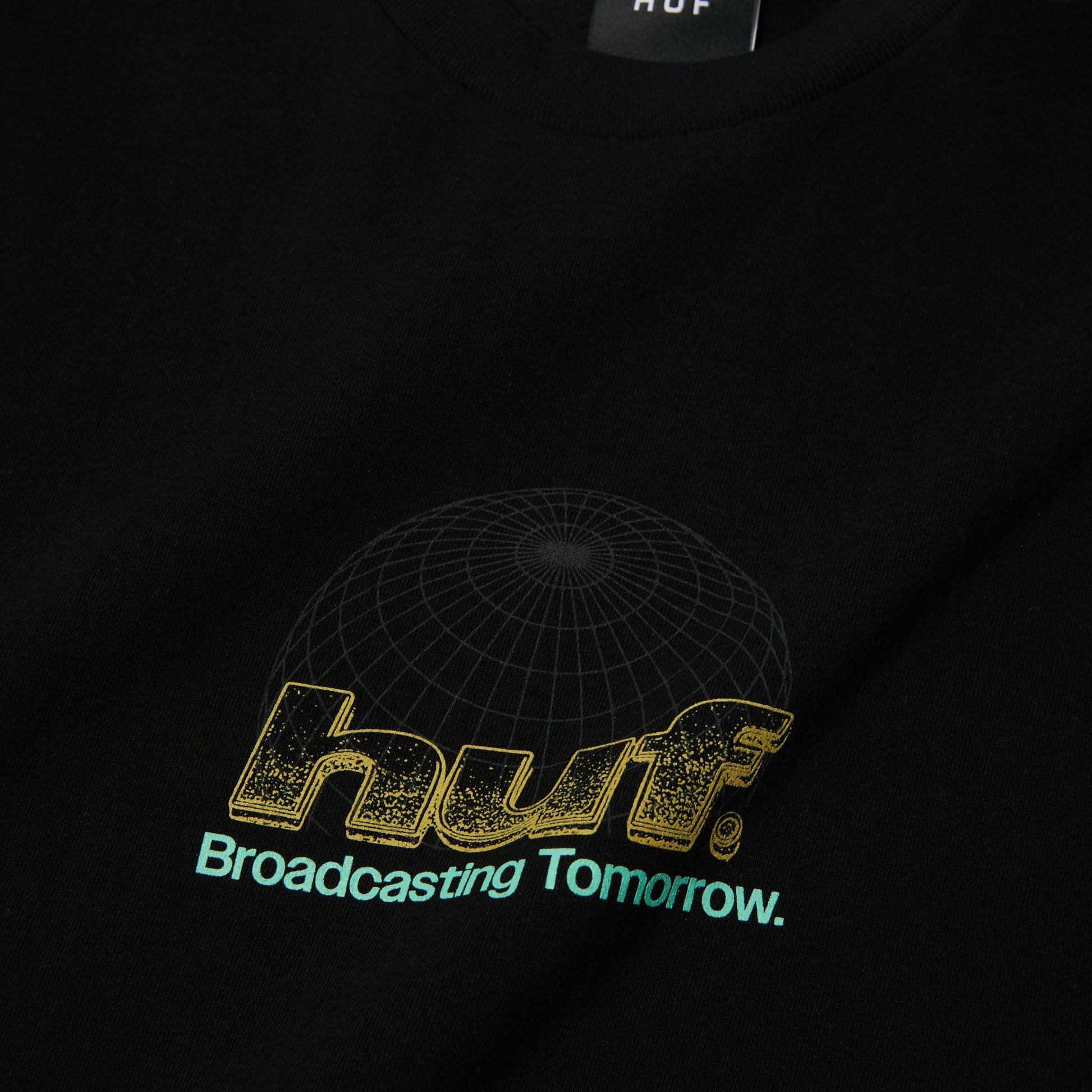 Huf Worldwide Network T-Shirt Black