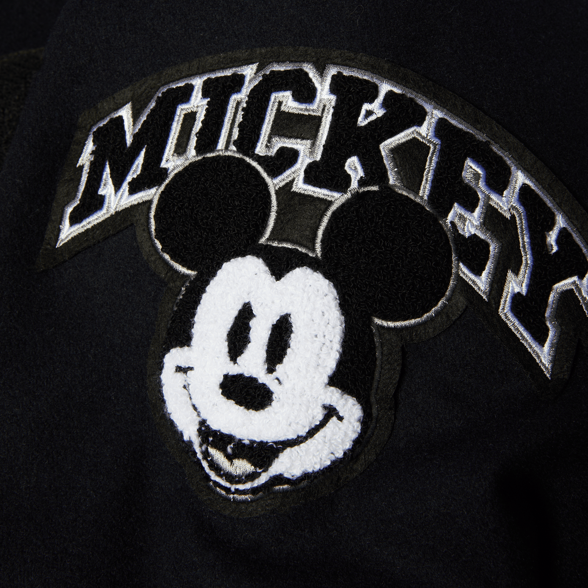HUF Disney | HUF Mickey Worldwide Tour Varsity Jacket Navy