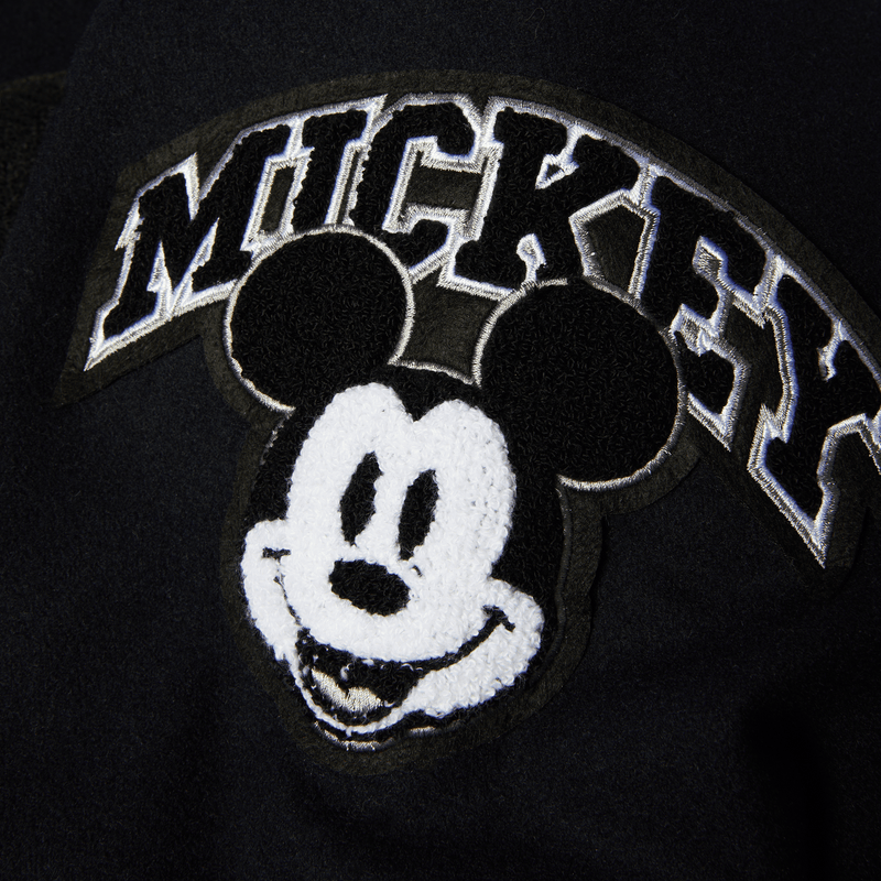 HUF Disney | HUF Mickey Worldwide Tour Varsity Jacket Navy
