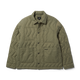 HUF Zig Zag Quilted Chore Jacket Sage